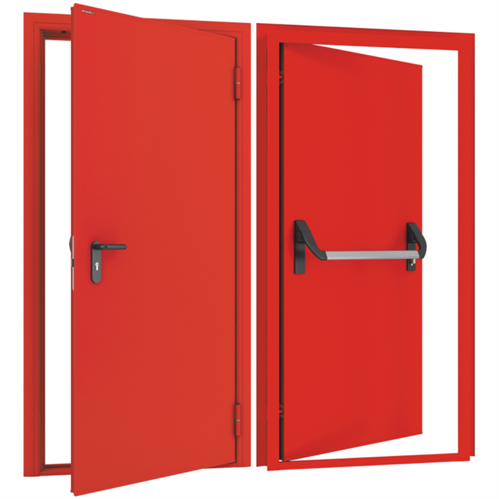 Противопожарная дверь DOORHAN 880х2050 мм. правая PP-880-G-R - фото 111